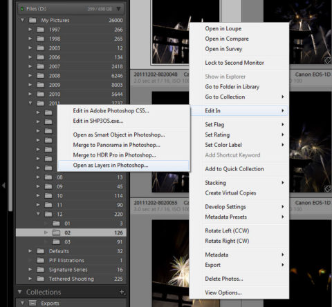 Lightroom Edit as Layers in Photoshop