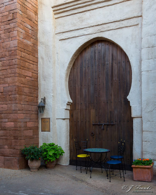 Table, Door, and Wall