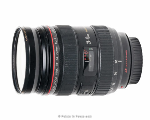 Pro grade autofocus lenses typically see a reversal of positioning for the zoom and focus rings, with the focus ring towards the front. Moreover, the rings are often equal in size and usually finished to the same standards (rubberized or not).