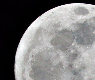 Stack with sharpening and contrast, starting from LR images with no noise reduction.