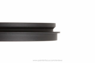 Profile of a 3D Printed Ideas' Bayonet Adapter.