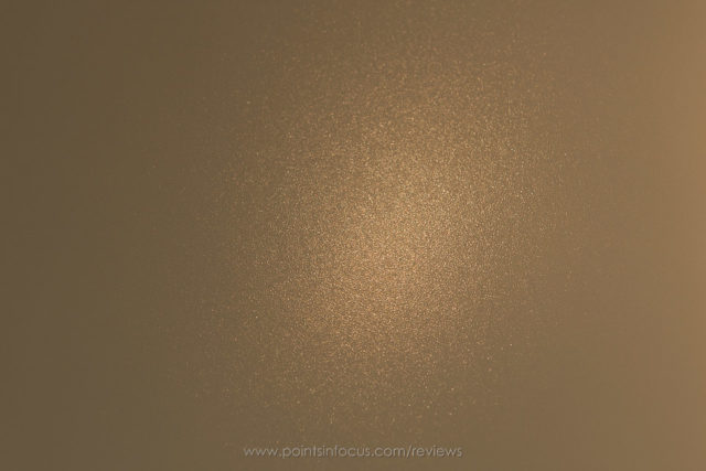 Pro luster off axis reflection