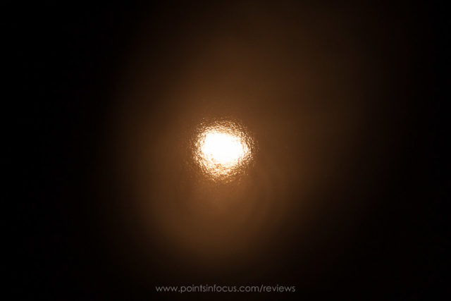 Pro platinum on axis reflection