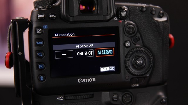 AF operation override selection