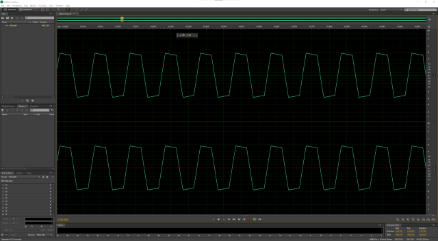 R5 audio clipping in adobe audition